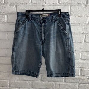 Carpenter Levi Blue Denim Men's or Women Shorts Size W34